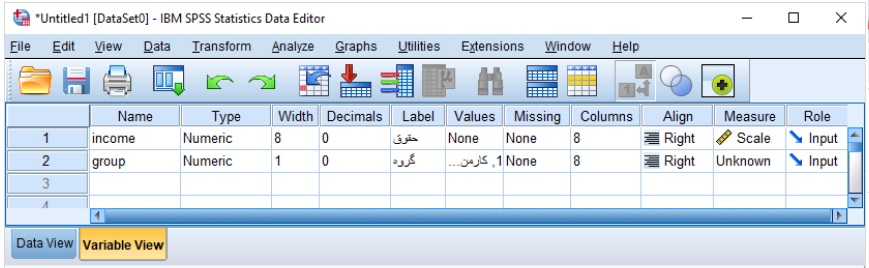 تحلیل آماری با SPSS