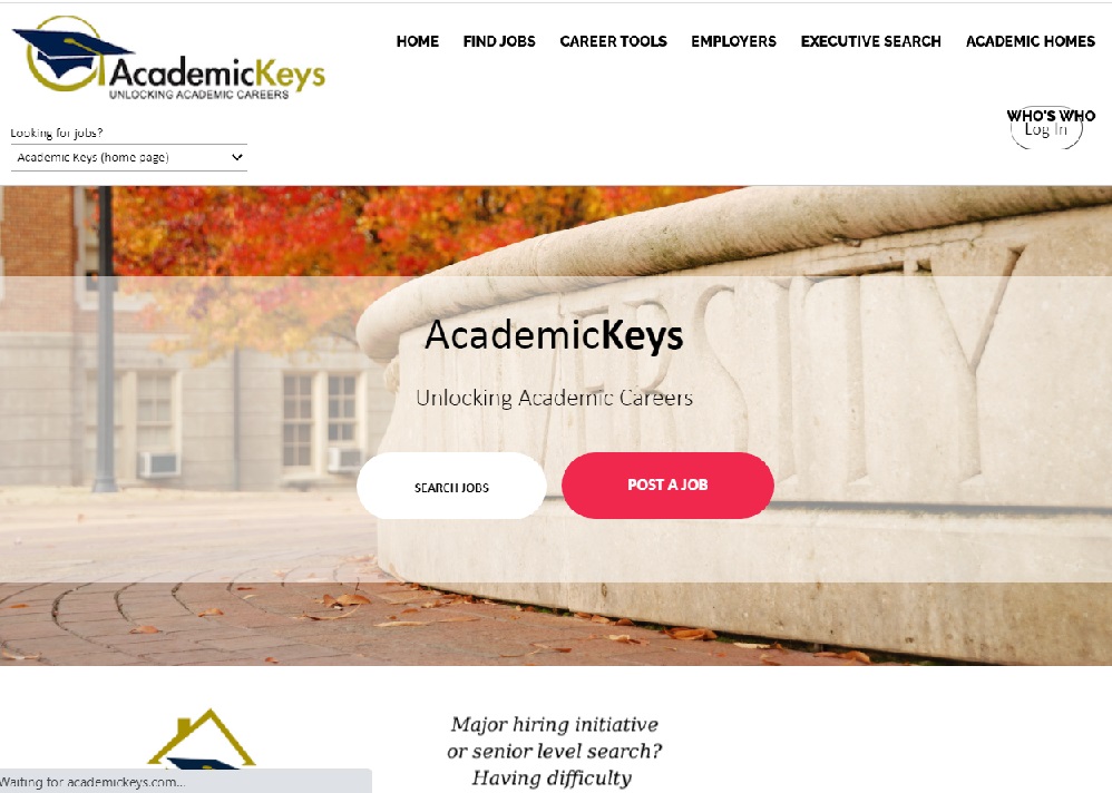  سایت فاند یاب Academic Keys بورسیه