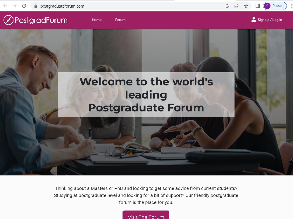 سایت فاند یاب PostgraduateForum